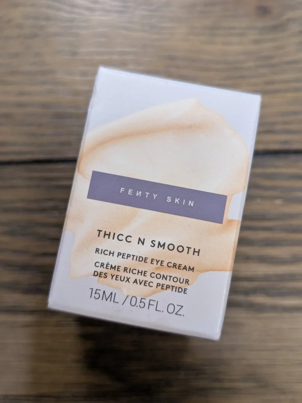 Fenty Skin Thicc N Smooth Rich Peptide Eye Cream 0.5 oz NEW